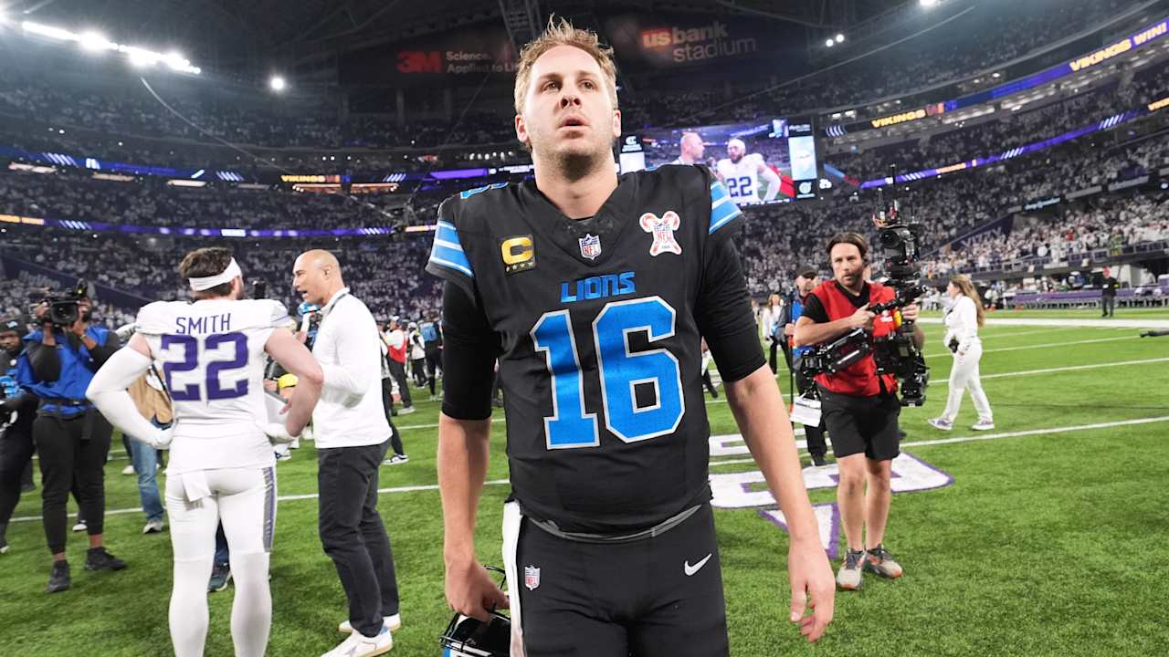 Lions QB Jared Goff laments missing playoffs after turnover-laden performance vs. Vikings: 'It sucks'