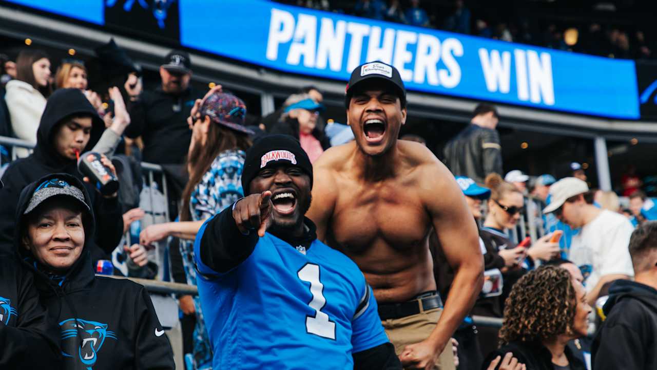 Fans help create a "rocking" playoff atmosphere and effect the game in Panthers' win against the Bucs