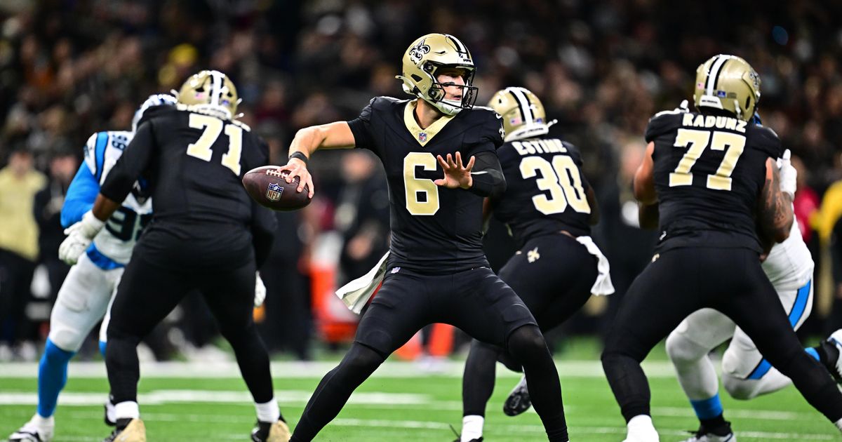 Clutch play becoming a trend for Saints rookie QB Tyler Shough and his resurgent team :: WRAL.com