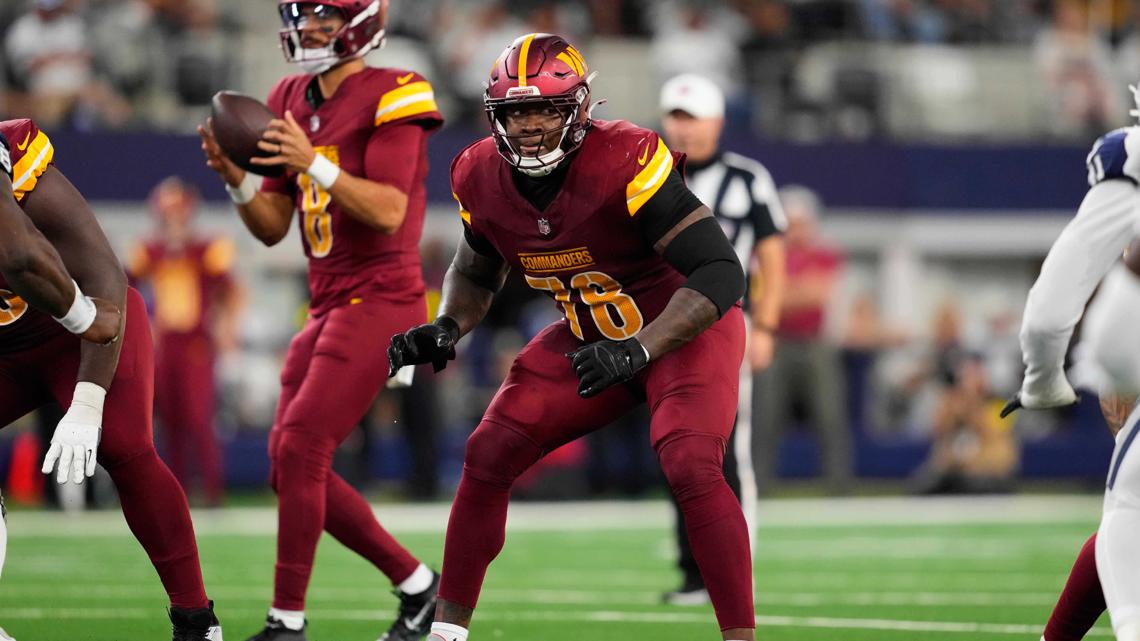 Commanders’ offensive line finding its rhythm as chemistry builds