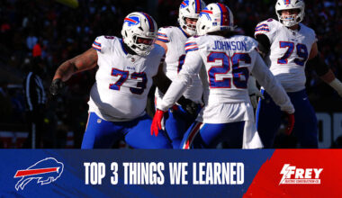 Top 3 things we learned from Bills vs. Browns