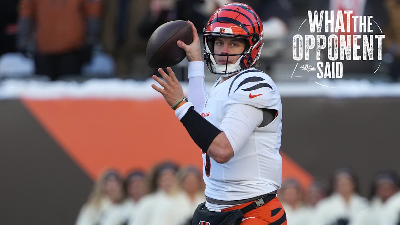 What the Bengals Said After Getting Shut Out by the Ravens - Ravens Home | Baltimore Ravens – baltimoreravens.com