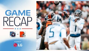 Titans Snap Losing Streak, Beat Browns 31-29 in Snowy Cleveland