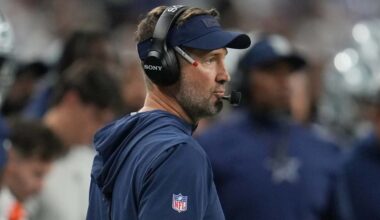 Cowboys' Brian Schottenheimer not worried about WR George Pickens' effort after Lions loss