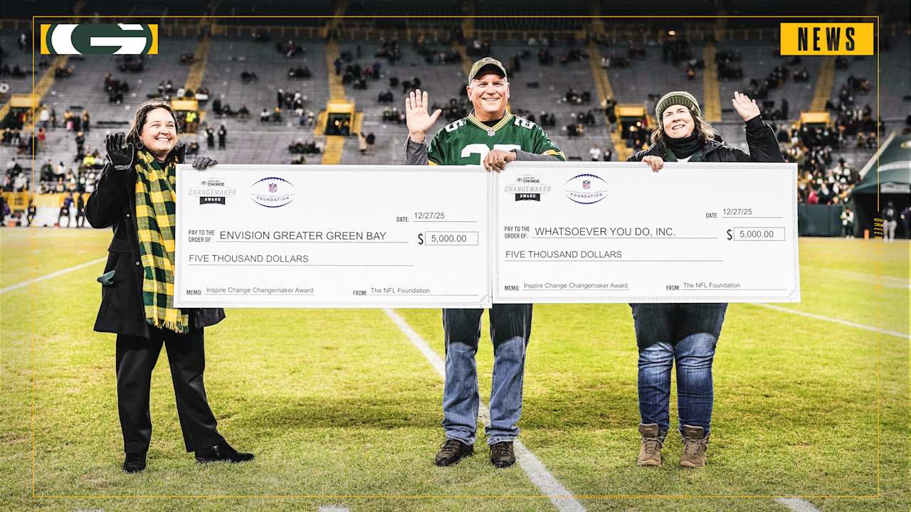 Packers announce Tony Pichler as 2025 ‘Inspire Change Changemaker Award’ recipient