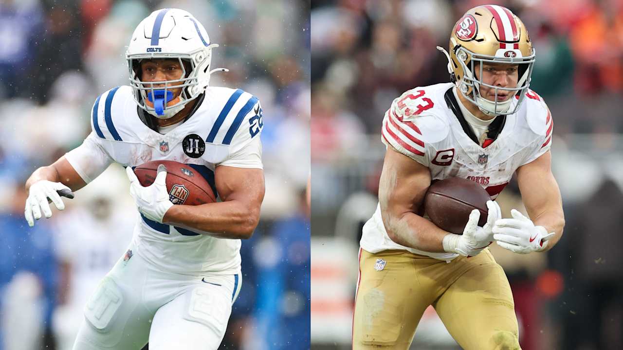 Top 15 running backs entering final stretch of 2025 NFL season