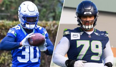 Seahawks Elevate RB Cam Akers & T Amari Kight From Practice Squad For Week 17 Game at Carolina