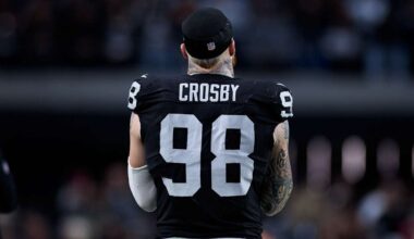 Maxx Crosby’s journey of resilience drives his mission to uplift Las Vegas community