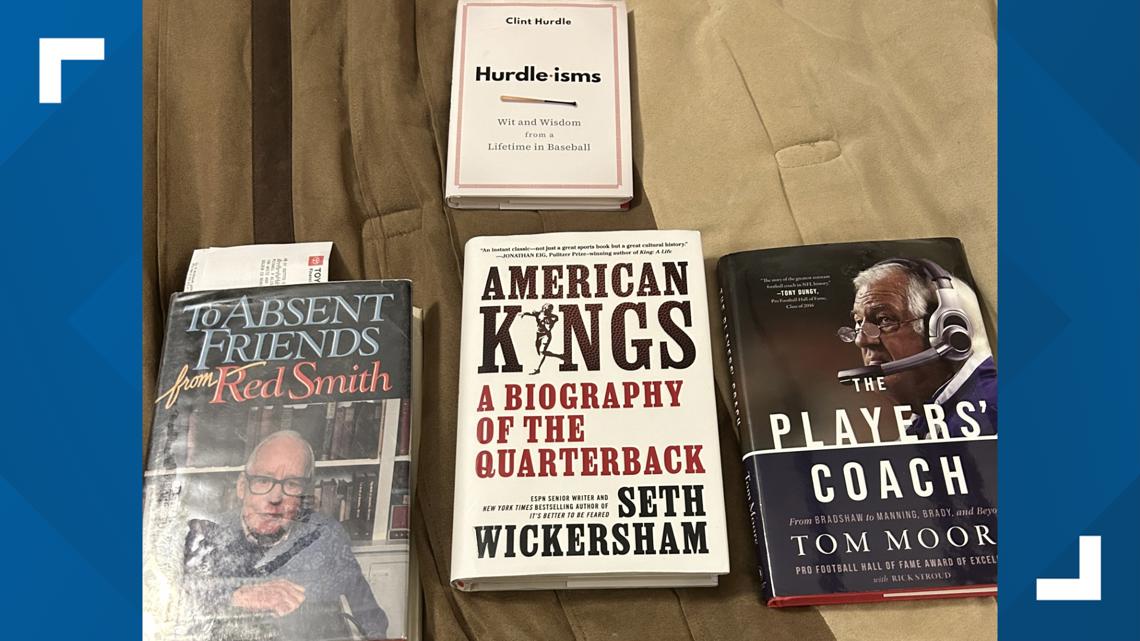 Other sports book reviews: Perfect '72 Dolphins, Hurdle-isms, Red Smith; NFL pioneers, Tom Moore