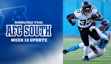 Colts and Jaguars tied for first place in division after Jaguars’ Week 13 win