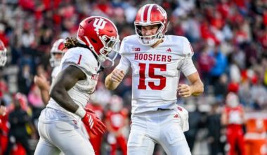 Indiana vs. Ohio State among biggest college football betting line movement