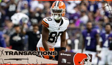 Browns sign WR Jamari Thrash and waive G Garrett Dellinger - Cleveland Browns