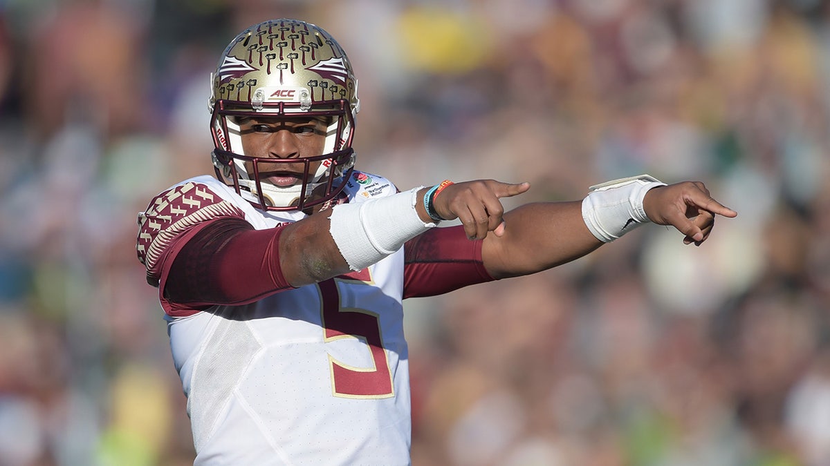 Jameis Winston in a Florida State game