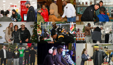 Steelers share the holiday spirit