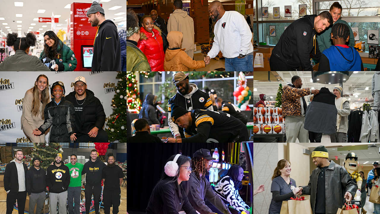 Steelers share the holiday spirit