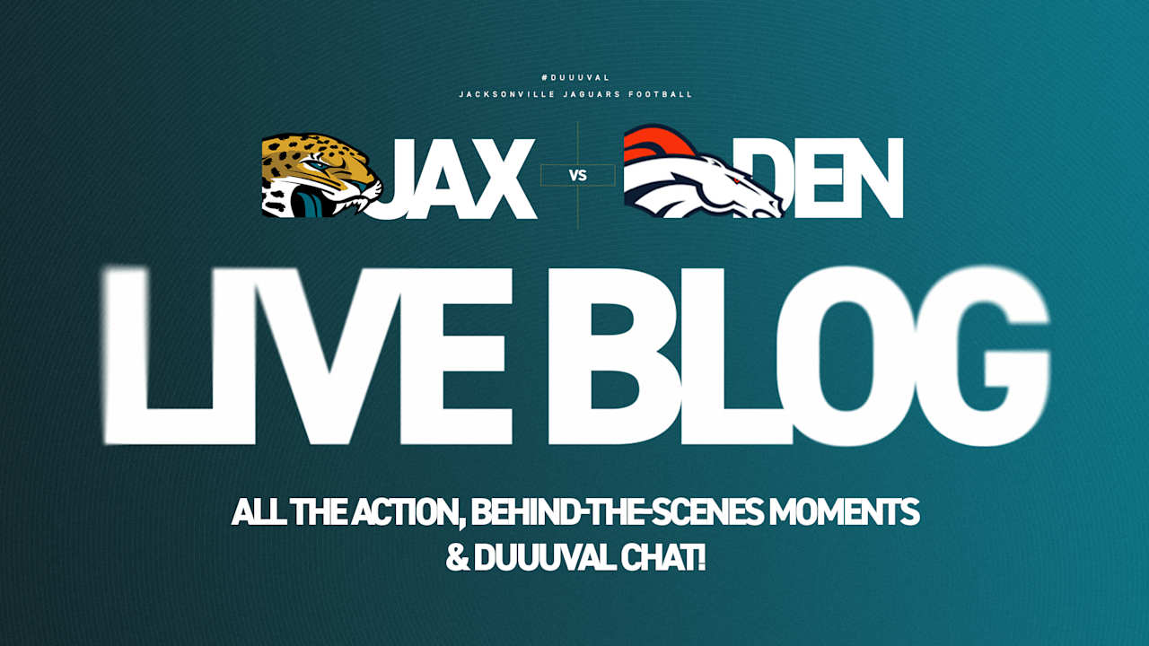 Jaguars vs. Broncos Live Blog