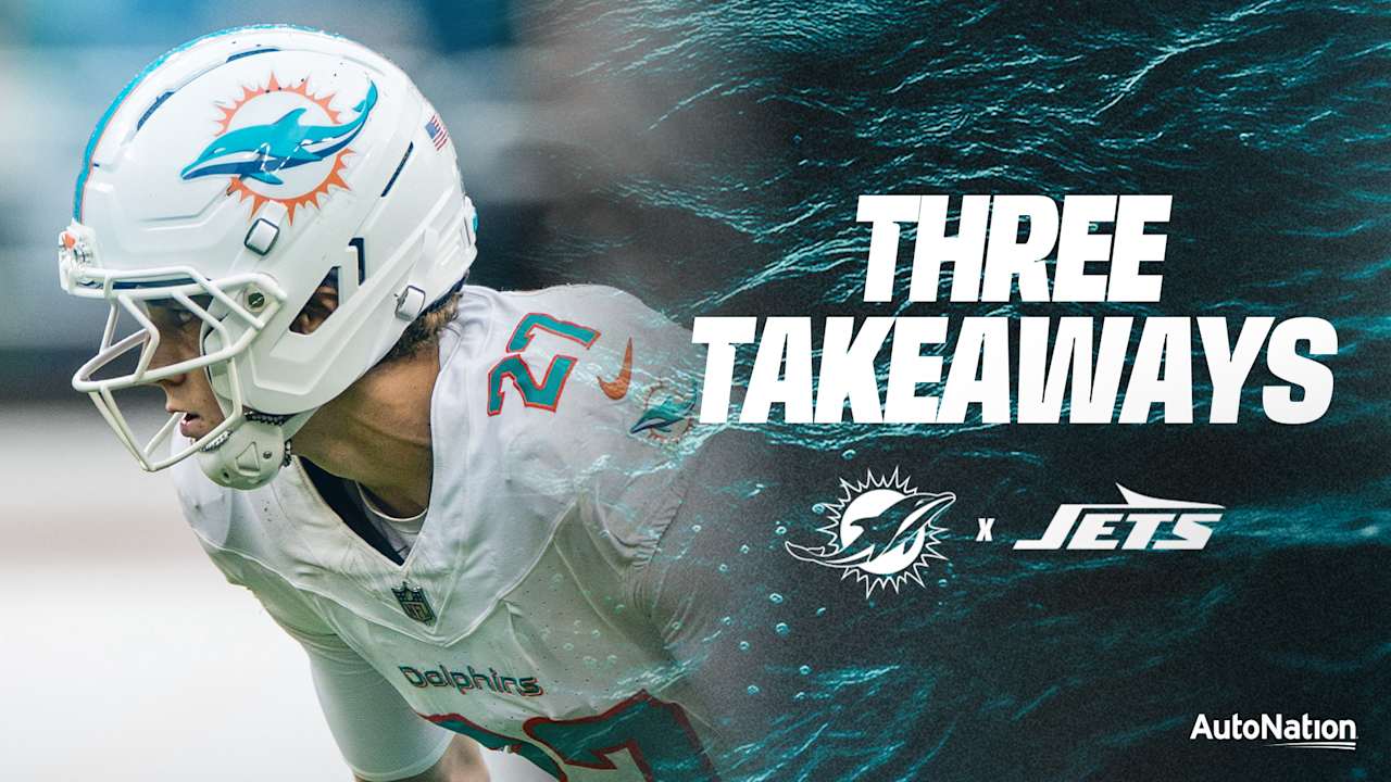 Dolphins sweep Jets in dominant fashion
