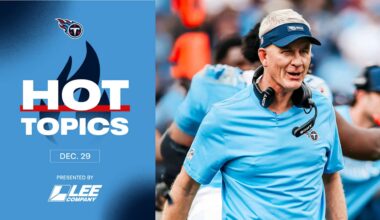 Hot Topics From Titans Interim HC Mike McCoy's Zoom Call on Monday