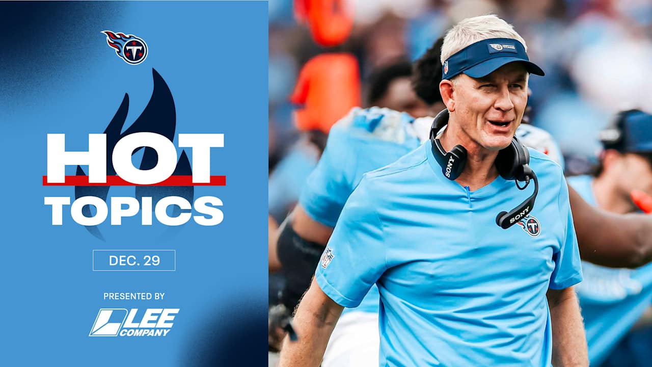 Hot Topics From Titans Interim HC Mike McCoy's Zoom Call on Monday