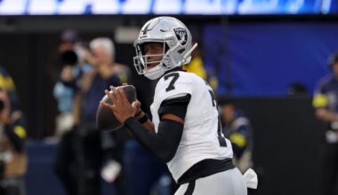 Week 14 Fantasy Advice for Geno Smith, Ashton Jeanty, and Brock Bowers