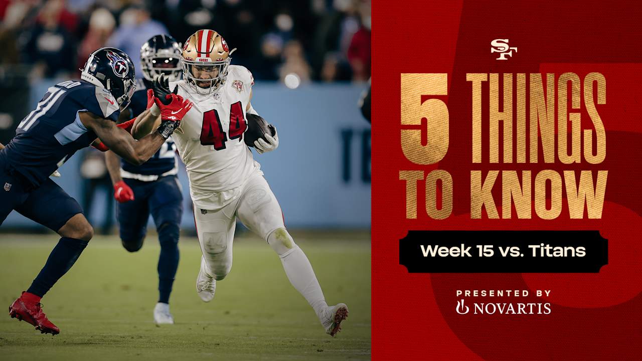 49ers Week 15 Contest vs. Tennessee Titans