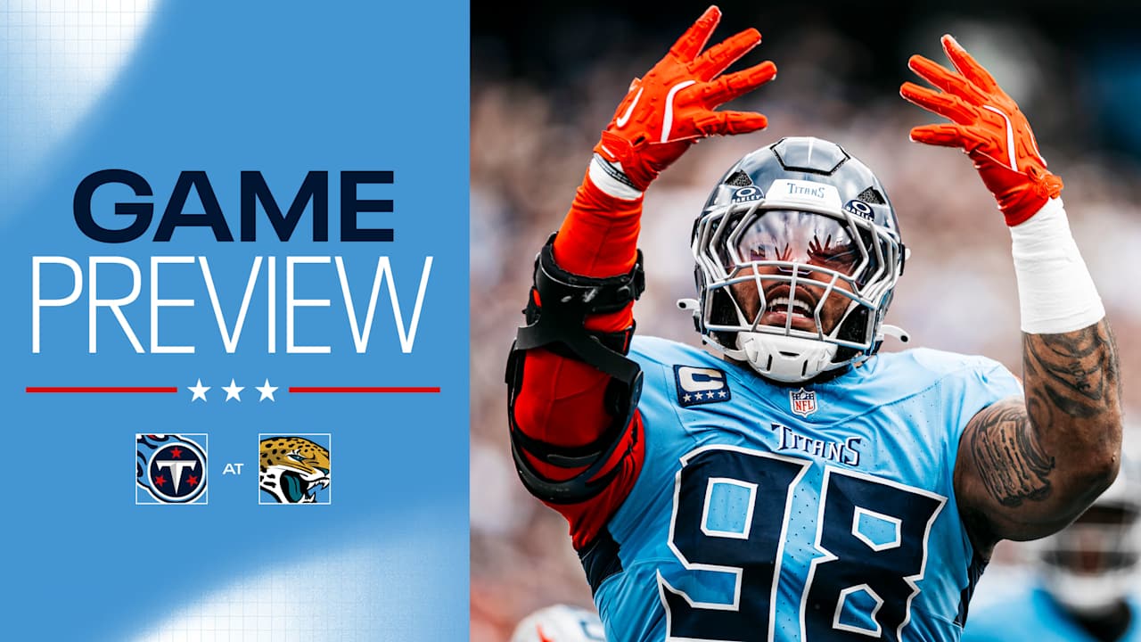 Titans Visit Jacksonville In Season Finale