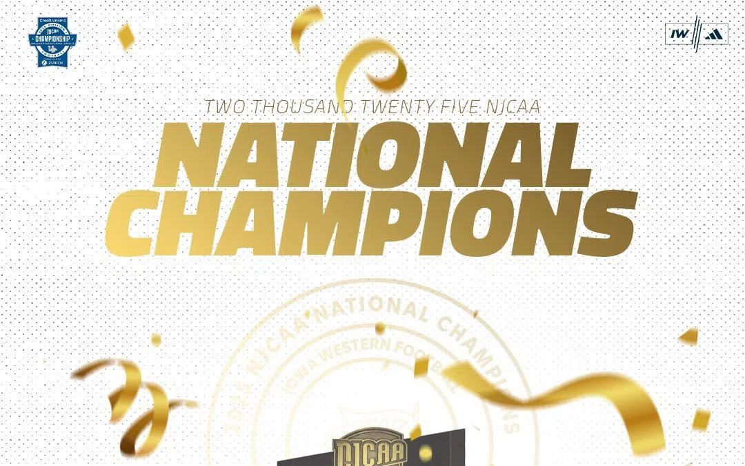 Kearney’s Kracl a National Champion with Iowa Western football