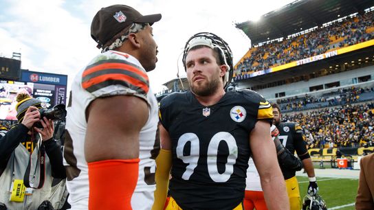 Steelers' TJ Watt Myles Garrett