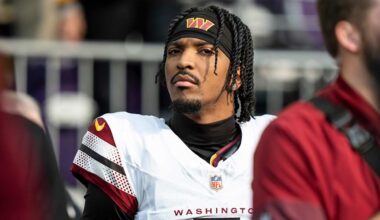 Commanders' Jayden Daniels frustrated by premature ending to season, focused on 'longevity'