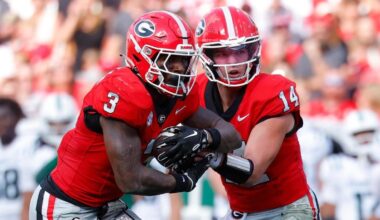 College football national championship odds for each team entering CFP quarterfinals