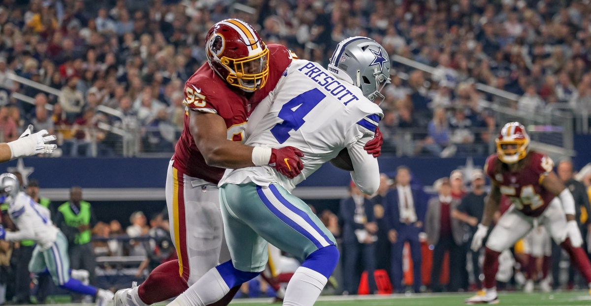 Commanders vs Cowboys Tuesday Injury Report: 4 players not practicing