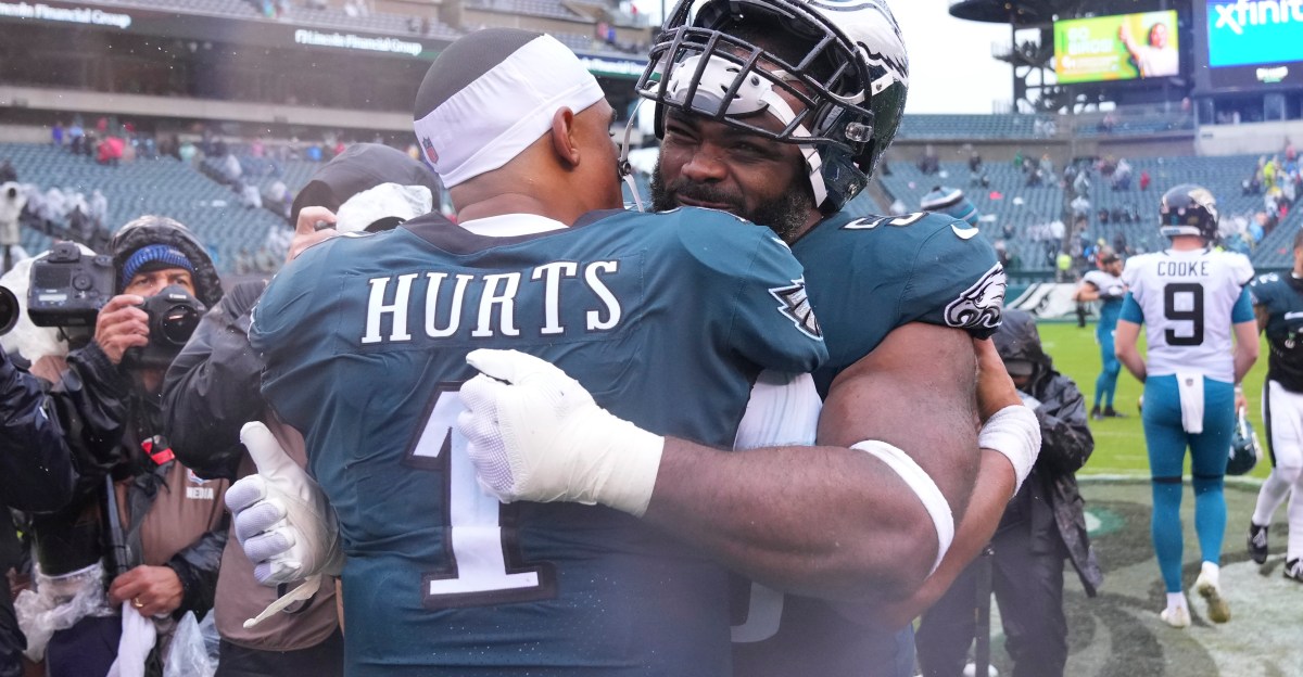 Jalen Hurts lauded the Eagles’ defense, Brandon Graham’s big game against Raiders