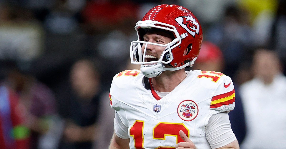 Chiefs poach practice squad quarterback after Gardner Minshew’s injury.