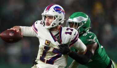 Buffalo Bills live updates: Highlights from Eagles game in Week 17