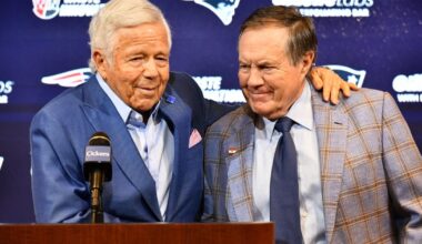 Bill Belichick, Robert Kraft named Pro Football Hall of Fame finalists