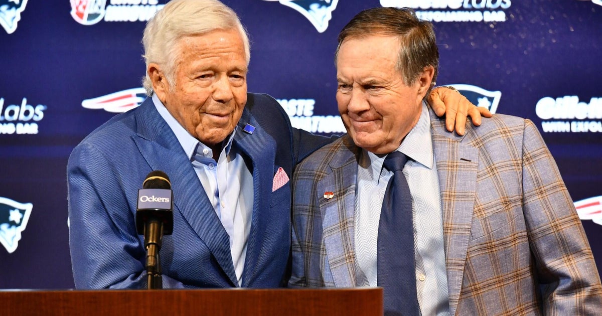 Bill Belichick, Robert Kraft named Pro Football Hall of Fame finalists