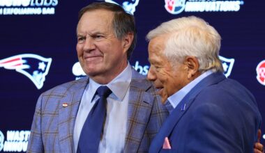 Bill Belichick, Robert Kraft named Pro Football Hall of Fame finalists