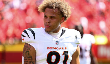 Bengals Waive Problem WR Jermaine Burton, Who Once Struck A Vols Fan