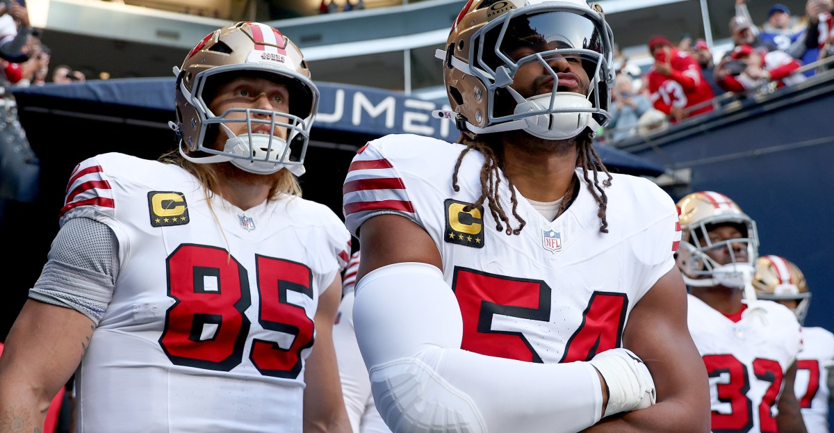 49ers John Lynch provides injury updates on George Kittle & Fred Warner