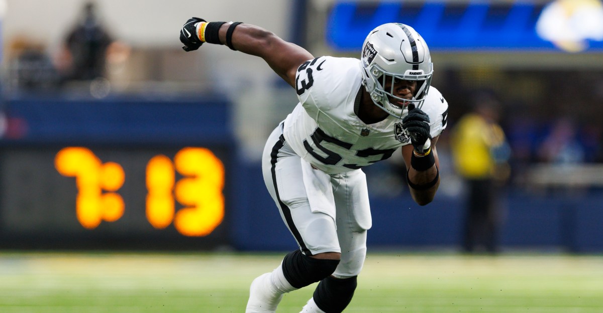 Patriots fill practice squad by signing former Raiders linebacker