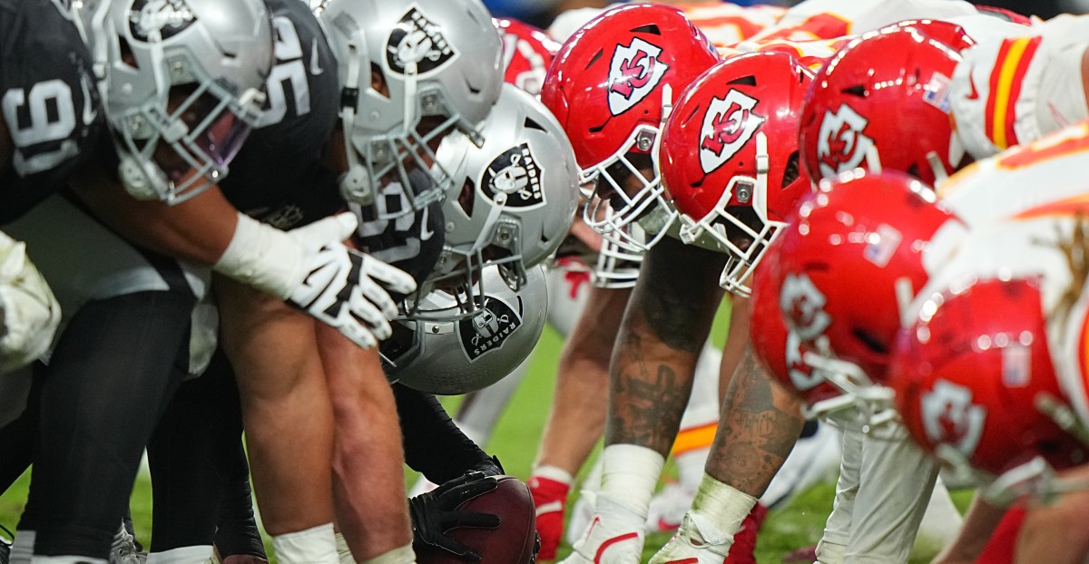 Week 18’s Chiefs-Raiders game will be played late Sunday afternoon