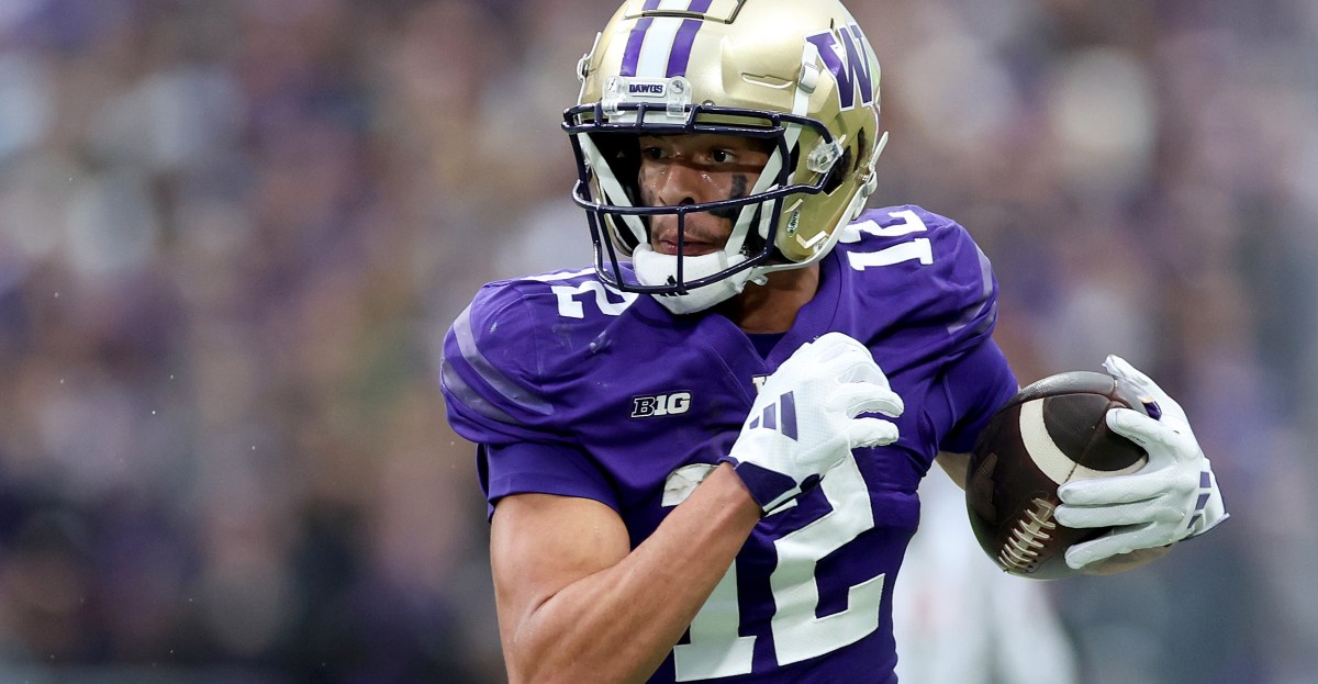 Washington WR Denzel Boston Declares for NFL Draft