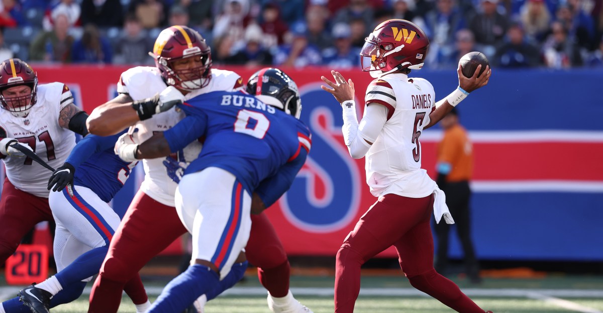 Commanders are road underdogs against the New York Giants