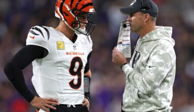 Joe Burrow, Zac Taylor shoulder blame for Bengals’ woes vs. Ravens; Burrow wants to finish season