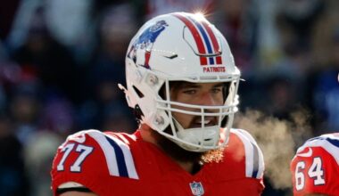 Patriots game day roster: NFL Week 13 vs. Giants