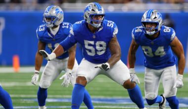 Detroit Lions return Giovanni Manu to practice, want him ready for 2026