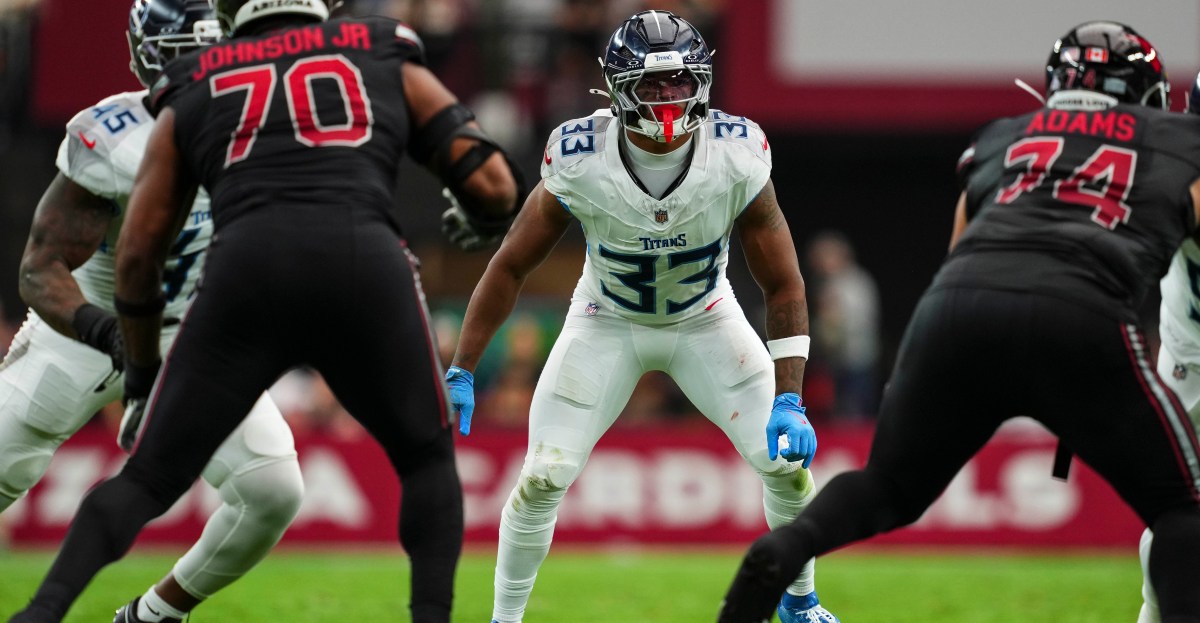 Cedric Gray out for Titans vs. Chiefs