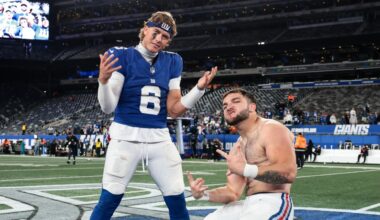 NY Giants’ Jaxson Dart frustrated by losing, ‘weird’ concussion check