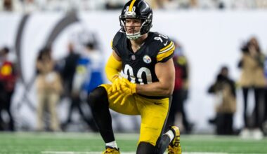 Pittsburgh Steelers LB T.J. Watt OUT vs. Dolphins