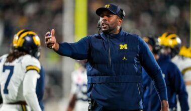 Sherrone Moore jailed hours after being fired as University of Michigan’s head football coach
